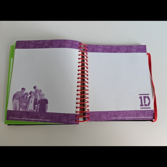 One Direction Stationery Set w/Notebook, pencils and magnet 1D Boy Band LOT NEW! - Picture 8 of 16